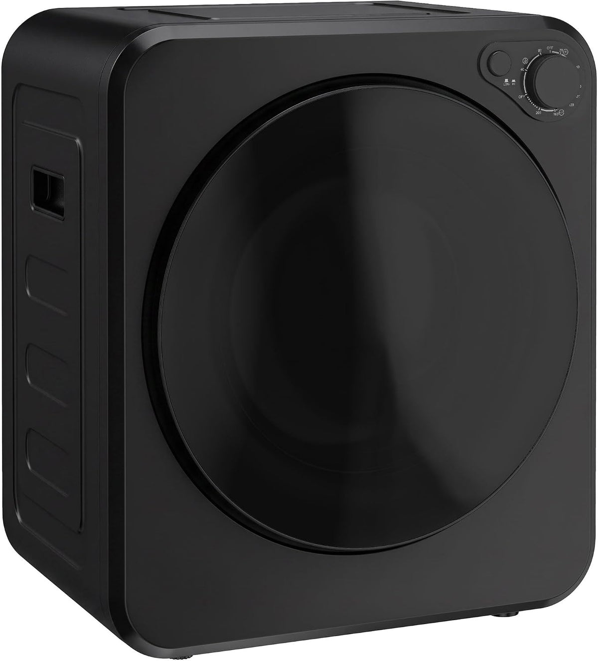 S¨¨che-linge ¨¤ ¨¦vacuation, 800 W, r¨¦glable, acier inoxydable, HOMCOM, 5 Modes, 400 W, 60 db, 60 ¡ãC, 5 programmes, Noir