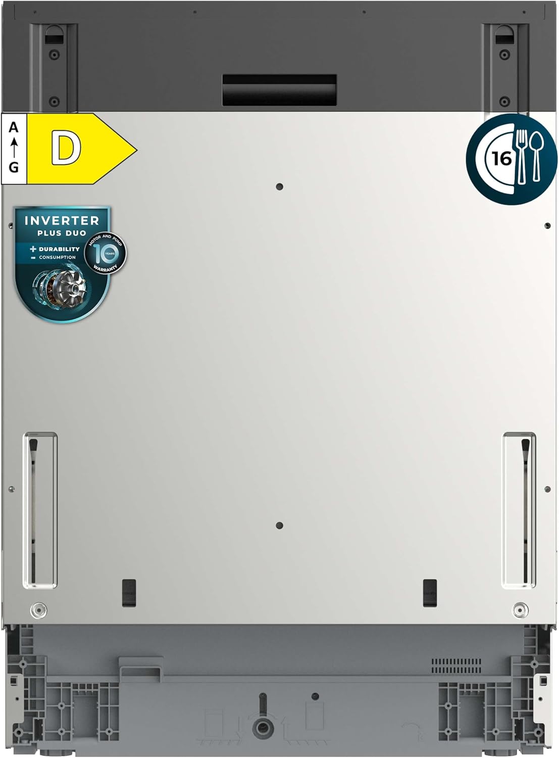 Cecotec Lave-vaisselle, 60cm, r¨¦glable, acier inoxydable, 16 Couverts, 6 Programmes, Cuve en Acier Inoxydable, Panier Sup¨¦rieur R¨¦glable