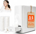 S¨¨che-serviette, Distributeur de serviettes chaudes pour le visage, 8, 39 pouces, chauffe-serviettes chauffant instantan¨¦ 5 s avec 40 serviettes