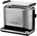 Grille-pain, 91 cm, Russell Hobbs, Sur¨¦l¨¦vation, 1500W, commande tactile, minuterie, m¨¦morisele brunissage, Tout type de pain, Chauffe Viennoiserie