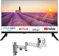 T¨¦l¨¦viseur EQUINOXE, t¨¦l¨¦commande, 22 pouces, 12V, 15kg, Wi-Fi, Android TV, Full HD