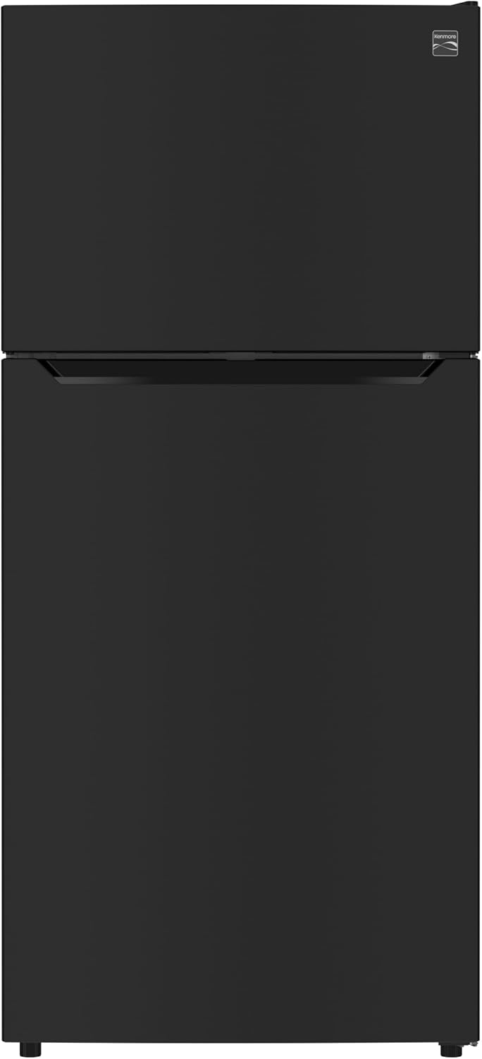Kenmore R¨¦frig¨¦rateur, ¨¦clairage LED, verre, 30 pouces, r¨¦glable, Noir, moteur Inverter