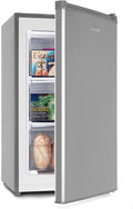 KLARSTEIN Cong¨¦lateur, 64L, ¨¦clairage LED, pour la Chambre et la Maison, 18¡ãC, Taille avec Etag¨¨re, Econome en Energie