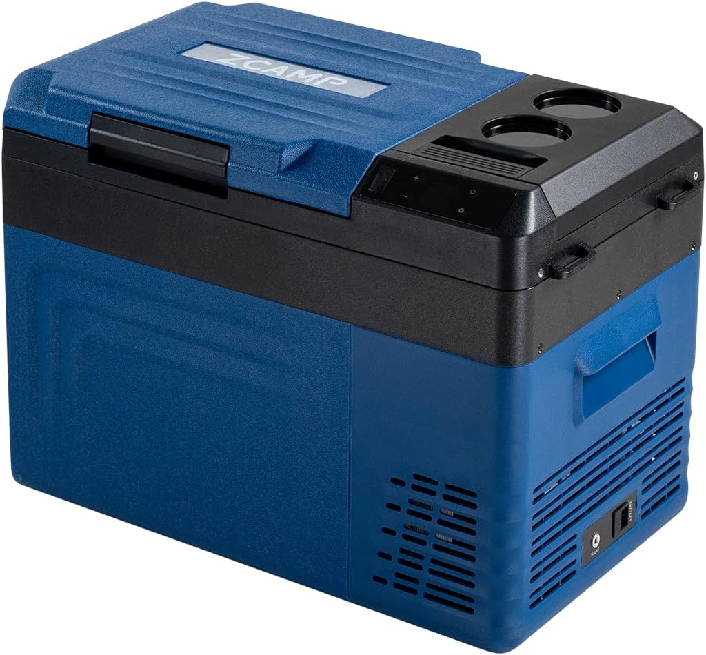Mini r¨¦frig¨¦rateur, 3 niveaux, t¨¦l¨¦commande, WT25 24L Glaci¨¨re Electrique Voiture, zcamp, 24V, 20 ¡ãC, 12/24V Mini Frigo pour Maison