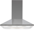 KLARSTEIN TR60WS 310m3 Hotte aspirante, acier inoxydable, 60cm, 40W, 20W, 2 filtres ¨¤ graisse, 2 x lampes ¨¤ 40W, Chassis en acier