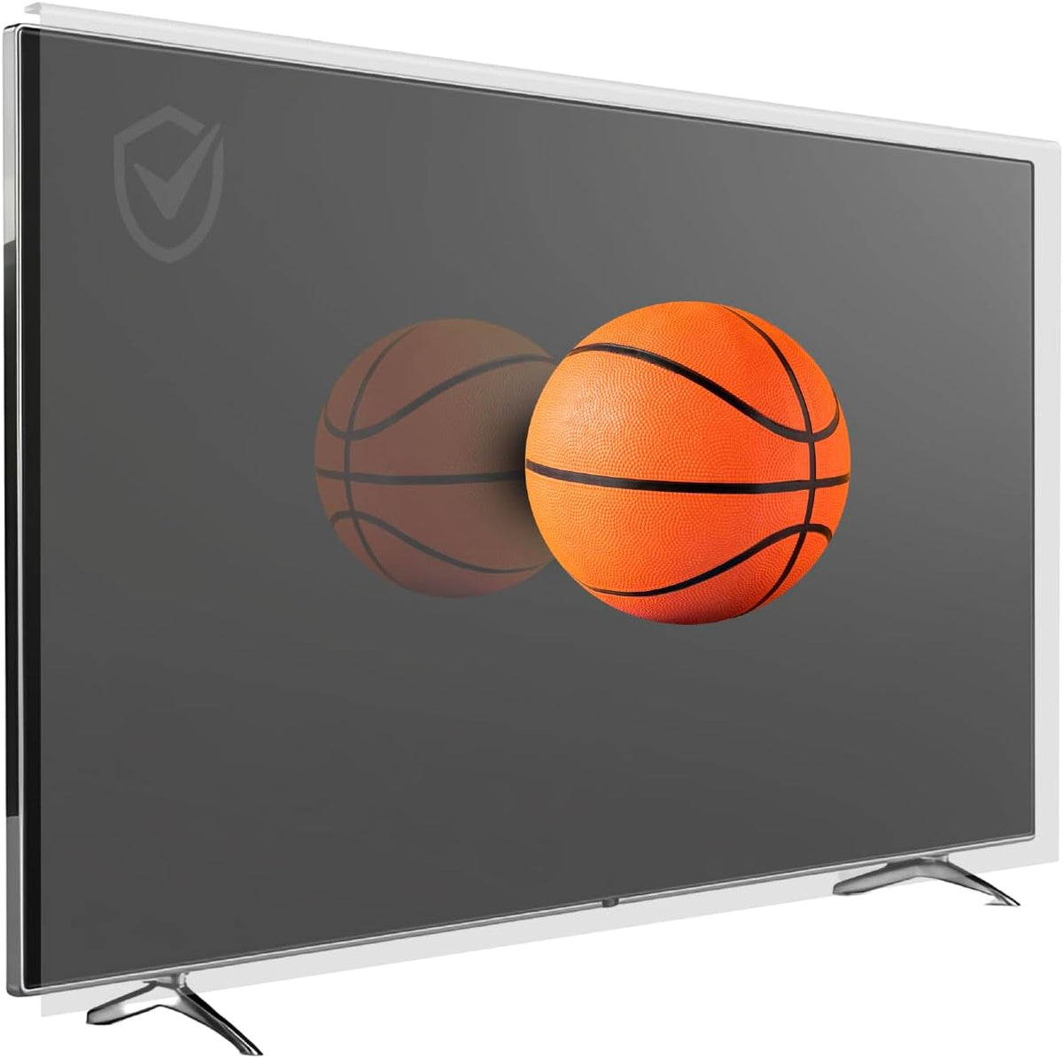 TV Guard Protection d'¨¦cran, 55 Pouces, Compatible avec TV LED, OLED, QLED, Lumi¨¨re Bleue, R¨¦sistant aux Rayures, Ultra-Clair, LCD