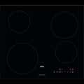 AEG IB6420ACB Plaque de cuisson, 60 cm, avec 4 fonctions Power pour une cuisson rapide, 10 niveaux, 4 zones, 4 zones de diff¨¦rentes tailles