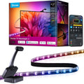 Govee TV Backlight 3 Ruban LED RGBWIC pour t¨¦l¨¦viseur 55 ¨¤ 65 pouces, double cam¨¦ra 4 Mpx, 24 zones, Matter et Alexa