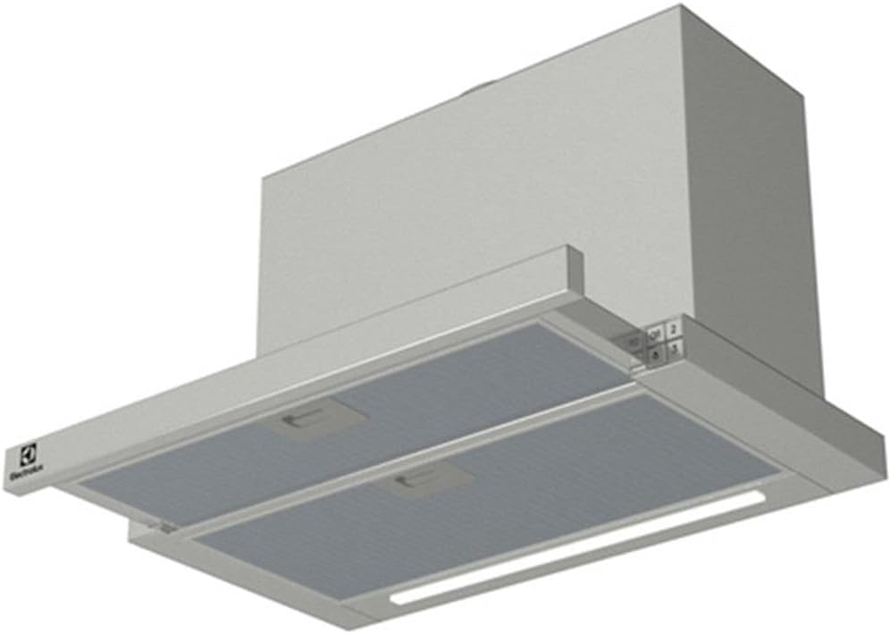 Hotte aspirante Electrolux LFP416X, ¨¦clairage LED, 60 cm, acier inoxydable, 49 dB, 68 dB, 41 dB, 120 W, 440 m3/h, 170 m3/h
