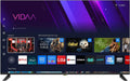 KIANO DVB-T2 T¨¦l¨¦viseur, Wi-Fi, 4K UHD, ¨¦clairage LED, D-LED, HDMI/USB, PVR USB, Design sans Bordures, VIDAA OS, HDR