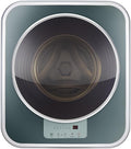 WHIPIN Mini lave-linge, 3 Kg, ¨¦clairage LED, acier inoxydable, 100 W, Petit Lave-Linge Domestique Compact portable de 3 Kg, 95 ¡ãC