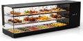 Armoire, 132 ¡Á 38 cm, ¨¦clairage LED, pour Bar et Restaurant., MBH - MAQUINARIA BAR HOSTELER¨ªA, 3 Niveaux, 3 ¡Á 40 mm, 2 ¨¦tag¨¨res, r¨¦glable