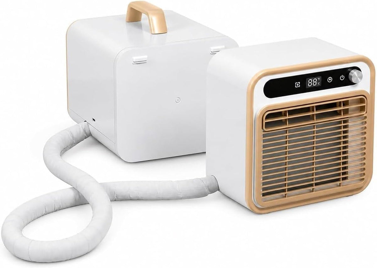 ZJUNLI 130m3 Climatiseur portable, 5000 BTU, t¨¦l¨¦commande, Installation Rapide pour Chambre, 40 dB, 55 dB, 130m3/h, 130 m3/h, Wi-Fi